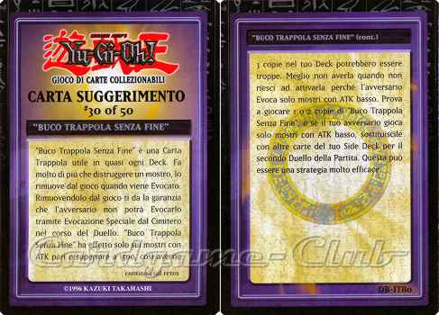 DB-IT80 "Buco Trappola Senza Fine" comune (IT) -NEAR MINT-