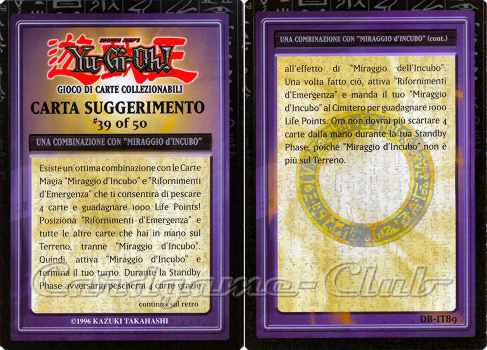 DB-IT89 Una Combinazione con "Miraggio d'Incubo" comune (IT) -NEAR MINT-