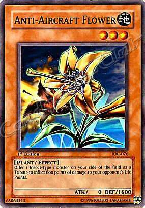 IOC-076 Anti-Aircraft Flower comune 1st Edition -NEAR MINT-