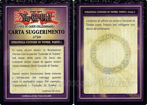 DR1-IT02 Strategia Custode di Tombe, parte 1 comune (IT) -NEAR MINT-