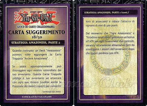 DR1-IT18 Strategia Amazoness, parte 2 comune (IT) -NEAR MINT-