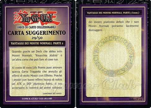 DR1-IT29 Vantaggi dei mostri normali, parte 2 comune (IT) -NEAR MINT-