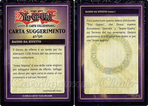 DR1-IT41 Danno da effetto comune (IT) -NEAR MINT-