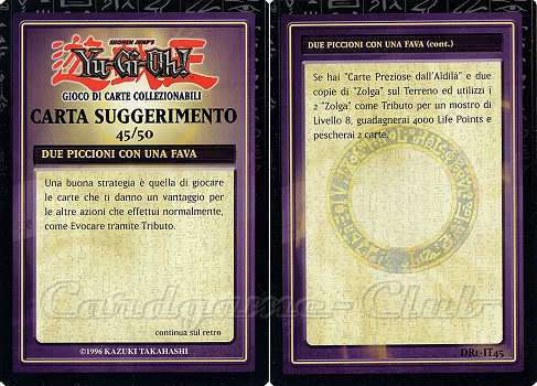 DR1-IT45 Due piccioni con una fava comune (IT) -NEAR MINT-