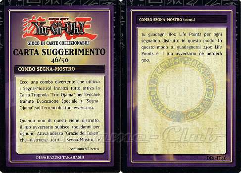 DR1-IT46 Combo segna-mostro comune (IT) -NEAR MINT-