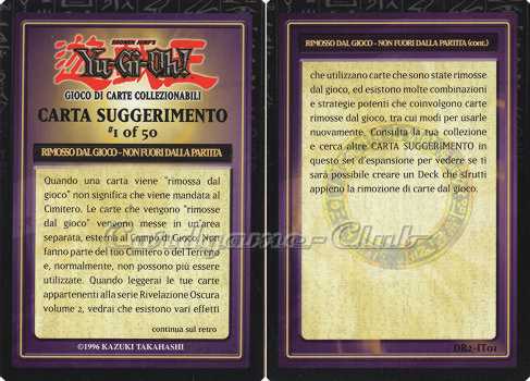 DR2-IT01 Rimosso dal Gioco-Non Fuori dalla Partita comune (IT) -NEAR MINT-