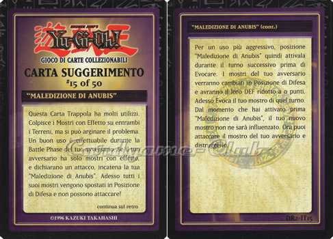 DR2-IT15 "Maledizione di Anubis" comune (IT) -NEAR MINT-