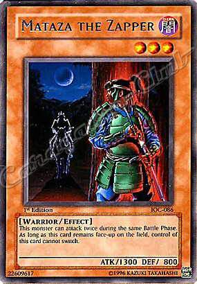 IOC-086 Mataza the Zapper rara 1st Edition -NEAR MINT-