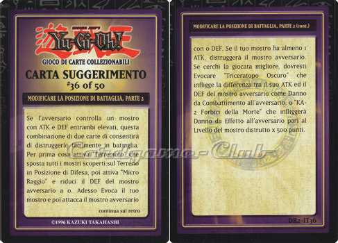 DR2-IT36 Modificare la Posizione di Battaglia, Parte 2 comune (IT) -NEAR MINT-