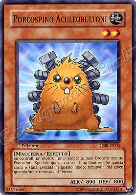 DP08-IT005 Porcospino Aculeobulloni comune 1a Edizione (IT) -NEAR MINT-