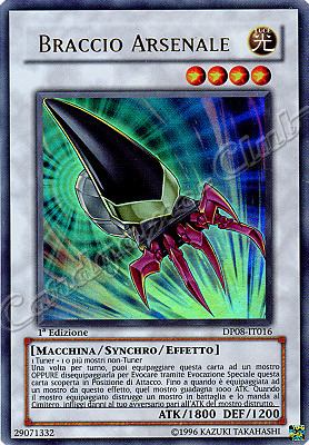 DP08-IT016 Braccio Arsenale ultra rara 1a Edizione (IT) -GOOD-