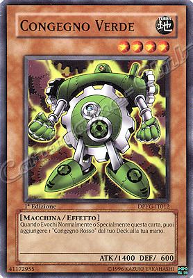 DPYG-IT012 Congegno Verde comune 1a Edizione (IT) -NEAR MINT-