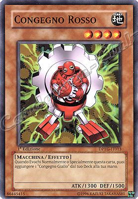 DPYG-IT013 Congegno Rosso comune 1a Edizione (IT) -NEAR MINT-