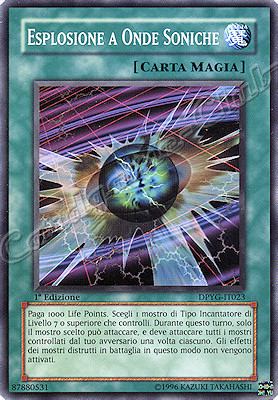 DPYG-IT023 Esplosione a Onde Soniche comune 1a Edizione (IT) -NEAR MINT-