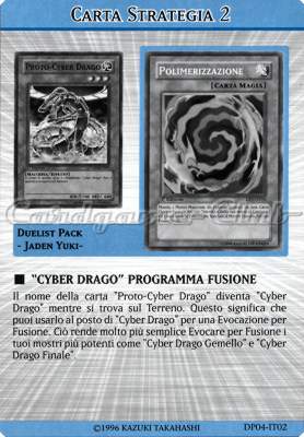 DP04-IT02 "Cyber Drago" programma fusione comune (IT) -NEAR MINT-