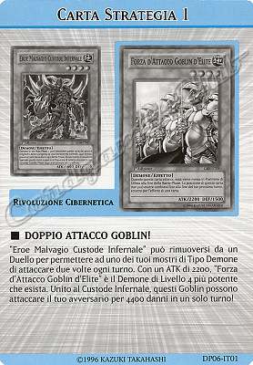 DP06-IT01 Doppio attacco Goblin! comune (IT) -NEAR MINT-