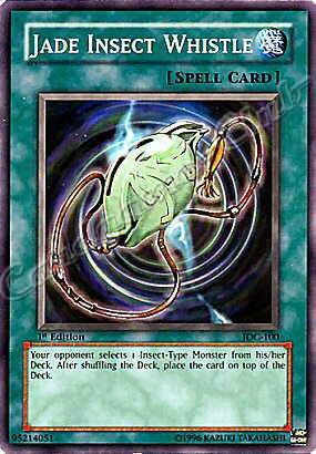 IOC-100 Jade Insect Whistle comune 1st Edition -NEAR MINT-