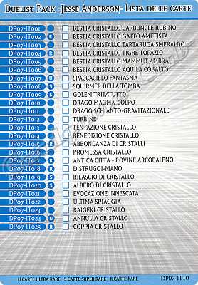 DP07-IT10 Jesse Anderson Lista delle carte comune (IT) -NEAR MINT-