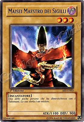 AST-IT003 Maisei Maestro dei Sigilli rara 1a Edizione (IT)  -PLAYED-