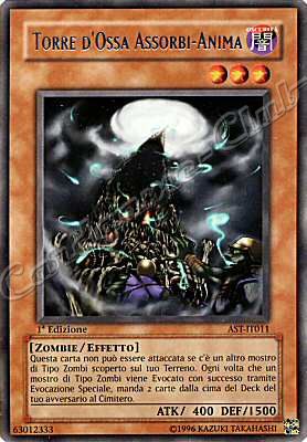 AST-IT011 Torre d' Ossa Assorbi-Anima rara 1a Edizione (IT) -GOOD-