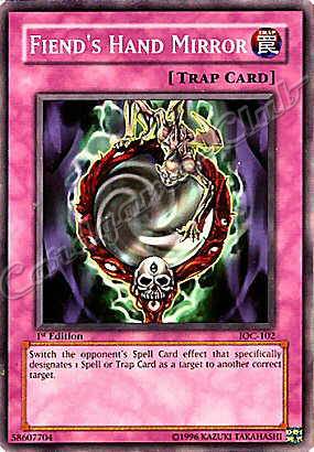 IOC-102 Fiend's Hand Mirror comune 1st Edition -NEAR MINT-