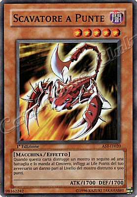 AST-IT020 Scavatore a Punte super rara 1a Edizione (IT)  -PLAYED-