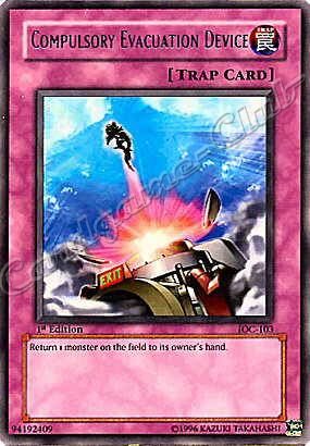 IOC-103 Compulsory Evacuation Device rara 1st Edition  -PLAYED-