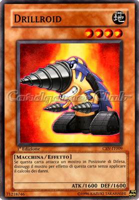CRV-IT009 Drillroid comune 1a Edizione (IT) -NEAR MINT-