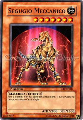 CRV-IT018 Segugio Meccanico comune 1a Edizione (IT) -NEAR MINT-