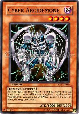 CRV-IT019 Cyber Arcidemone comune 1a Edizione (IT) -NEAR MINT-