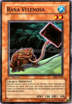 CRV-IT028 Rana Velenosa comune 1a Edizione (IT) -NEAR MINT-