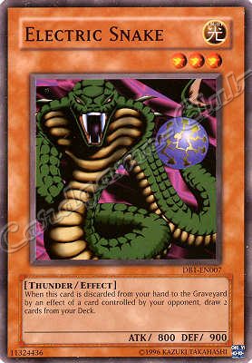 DB1-EN007 Electric Snake comune -NEAR MINT-