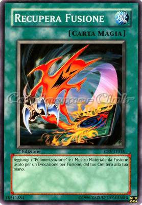 CRV-IT038 Recupera Fusione comune 1a Edizione (IT) -NEAR MINT-