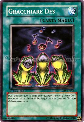CRV-IT042 Gracchiare Des comune 1a Edizione (IT) -NEAR MINT-