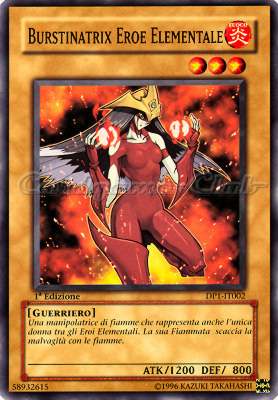 DP1-IT002 Burstinatrix Eroe Elementale comune 1a Edizione (IT) -NEAR MINT-