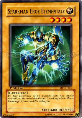 DP1-IT004 Sparkman Eroe Elementale comune 1a Edizione (IT) -NEAR MINT-