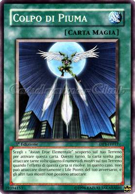 DP1-IT017 Colpo di Piuma comune 1a Edizione (IT) -NEAR MINT-