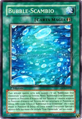 DP1-IT019 Bubble-Scambio comune 1a Edizione (IT) -NEAR MINT-