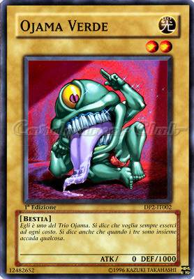 DP2-IT002 Ojama Verde comune 1a Edizione (IT) -NEAR MINT-