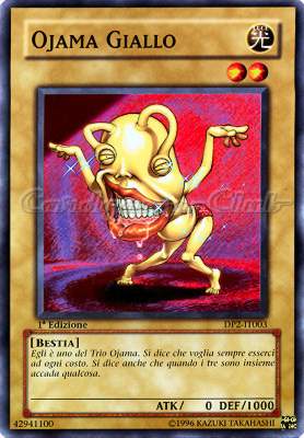 DP2-IT003 Ojama Giallo comune 1a Edizione (IT) -NEAR MINT-