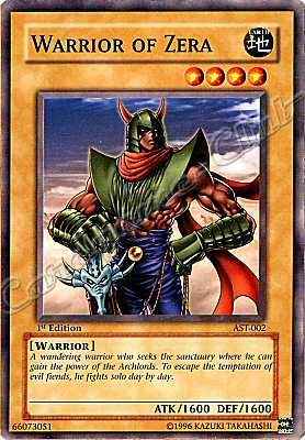 AST-002 Warrior of Zera comune 1st Edition -NEAR MINT-