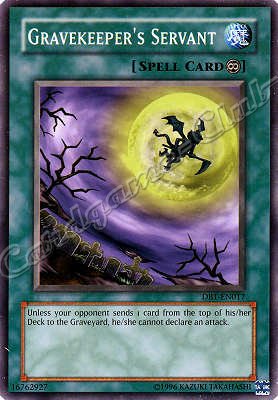 DB1-EN017 Gravekeeper's Servant comune -NEAR MINT-