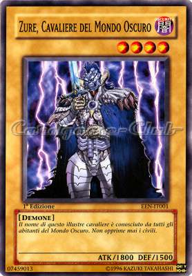EEN-IT001 Zure, Cavaliere del Mondo Oscuro comune 1a Edizione (IT) -NEAR MINT-
