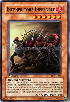 EEN-IT012 Inceneritore Infernale comune 1a Edizione (IT) -NEAR MINT-