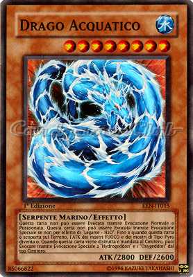 EEN-IT015 Drago Acquatico super rara 1a Edizione (IT) -NEAR MINT-