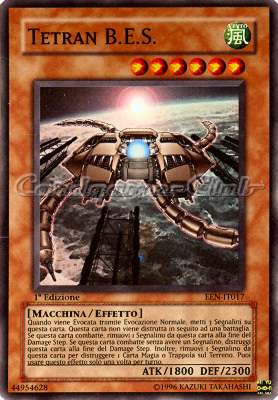EEN-IT017 Tetran B.E.S. super rara 1a Edizione (IT) -NEAR MINT-