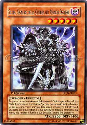 EEN-IT023 Sillva, Signore della Guerra del Mondo Oscuro rara 1a Edizione (IT) -NEAR MINT-