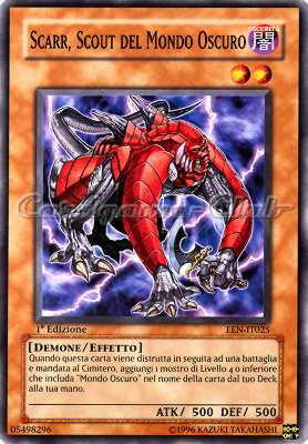 EEN-IT025 Scarr, Scout del Mondo Oscuro comune 1a Edizione (IT) -NEAR MINT-