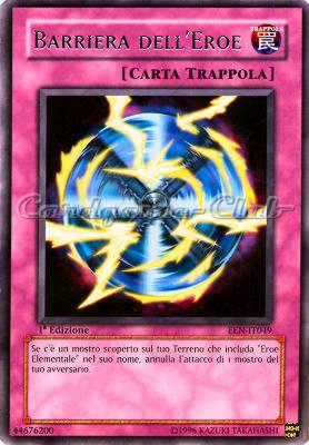 EEN-IT049 Barriera dell'Eroe rara 1a Edizione (IT) -NEAR MINT-