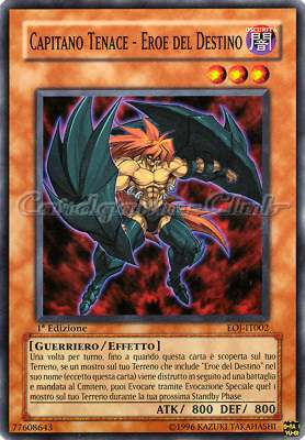 EOJ-IT002 Capitano Tenace-Eroe del Destino comune 1a Edizione (IT) -NEAR MINT-